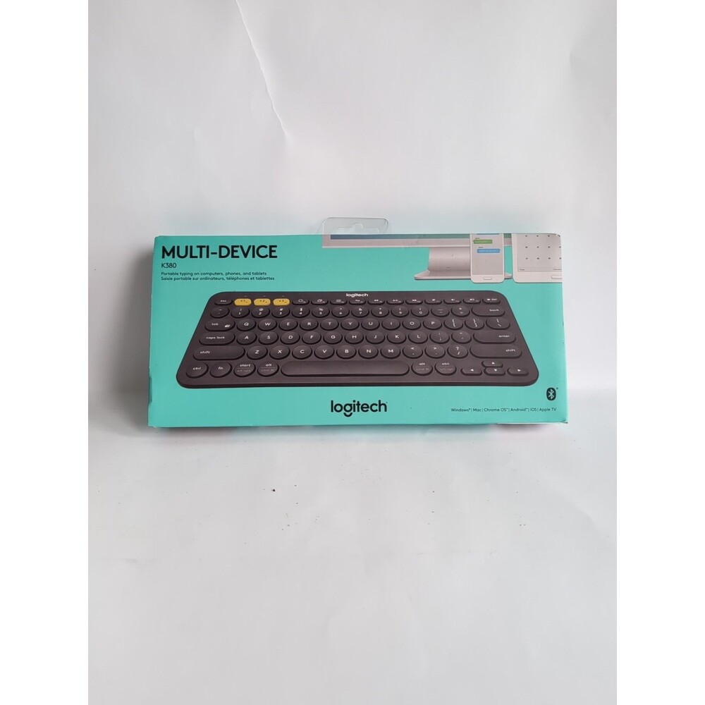 Logitech K380 Multi-Device Wireless Bluetooth Keyboard Android IOS Mac Windows